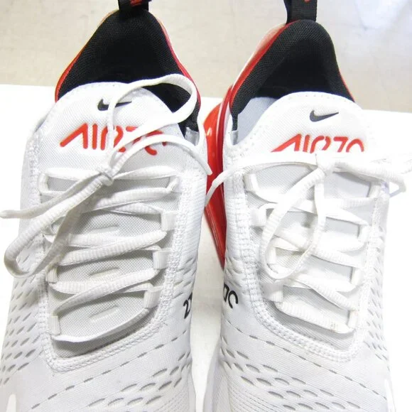 Nike Air Max 270 Men's 12 University Red/White /Black Shoe's BV2523-100 - Picture 4 of 10